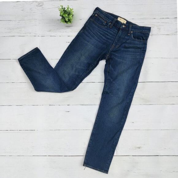 Men's Madewell Slim Jeans Stratfield Dark Wash 30" x 30" NWOT - Picture 1 of 7